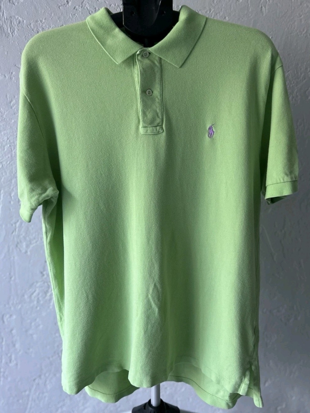 Polo by Ralph Lauren Lime Green Short Sleeve Polo